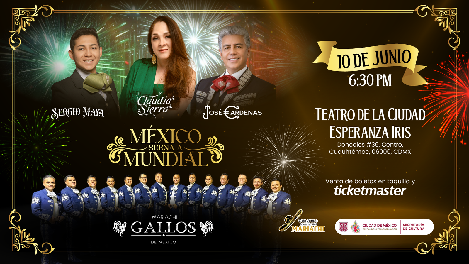 CONCIERTO DE MARIACHI CDMX